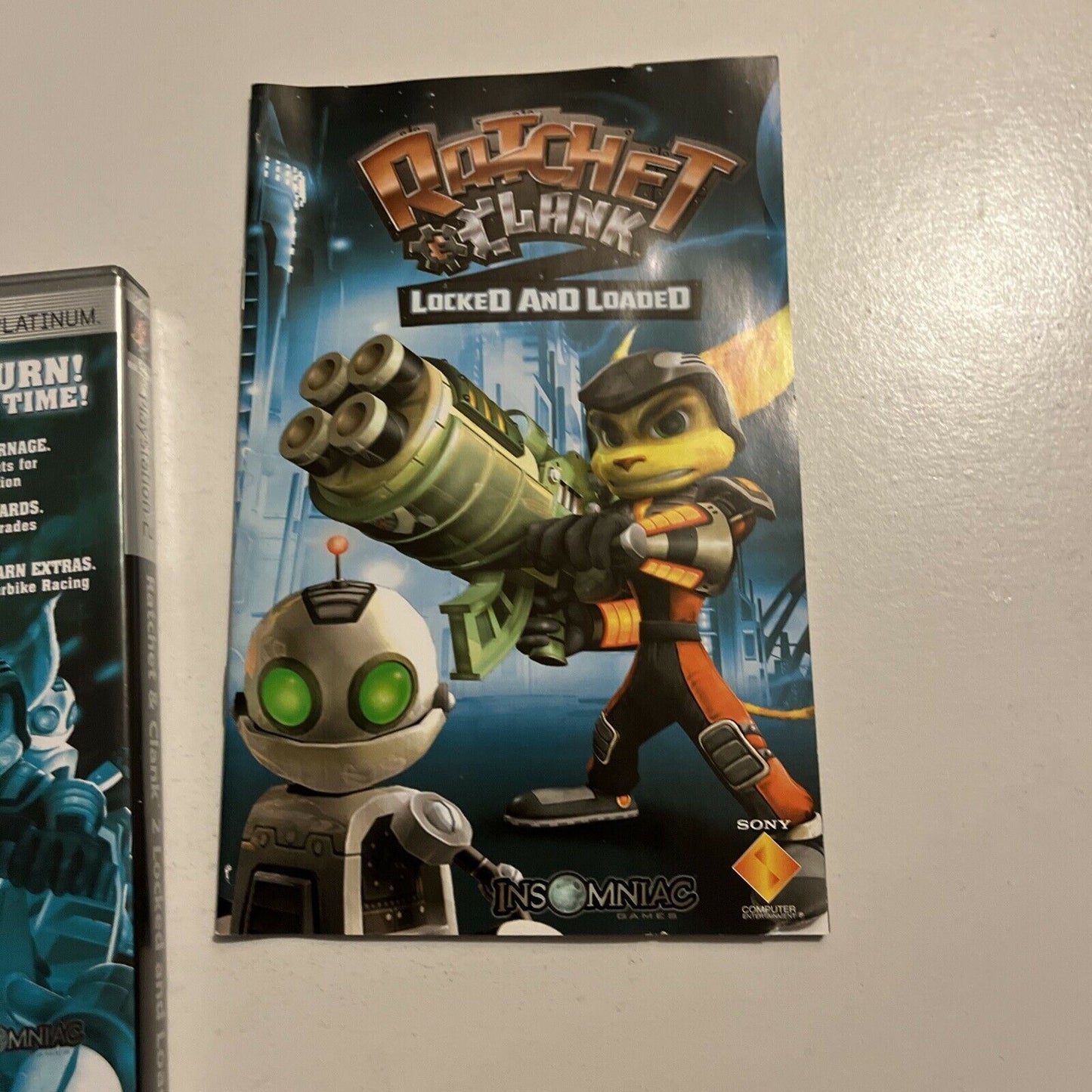 Ratchet and Clank 2: Locked and Loaded - PS2 PlayStation 2 With Manual PAL