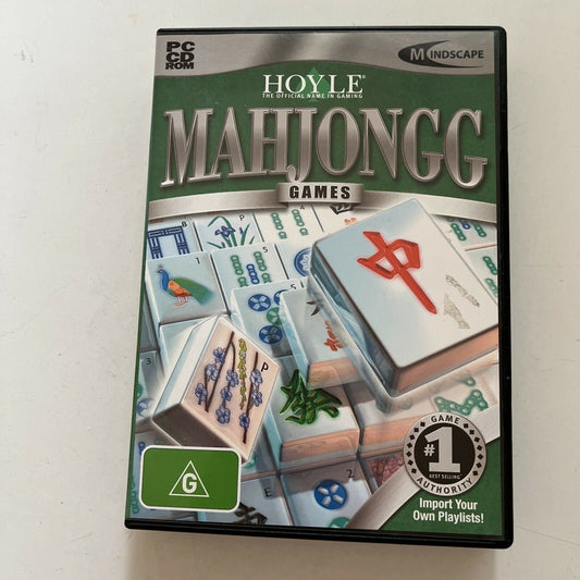 Hoyle - Mahjongg Games PC Windows CDROM 1500 Variations Of Mahjongg