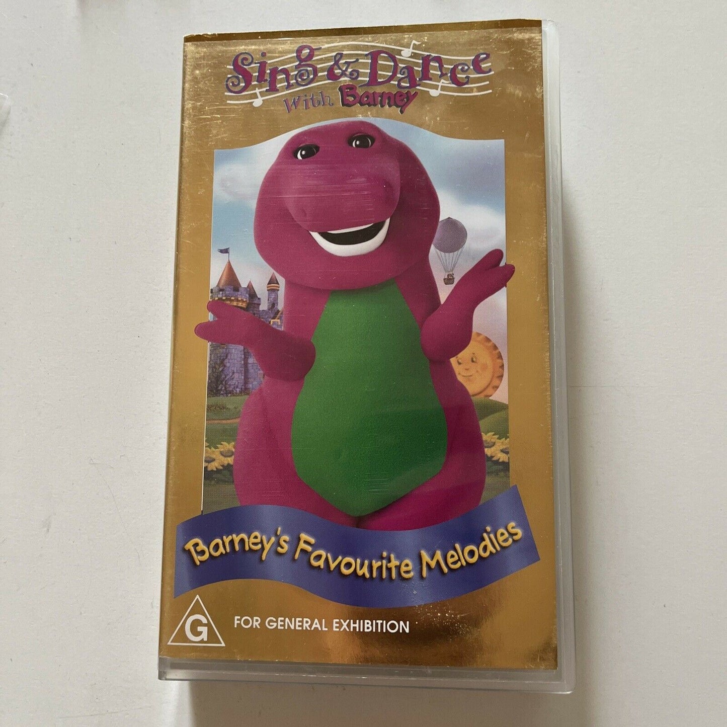 Sing & Dance with Barney / Song & Dance With Barney (VHS, 2000, 2-Tapes) PAL