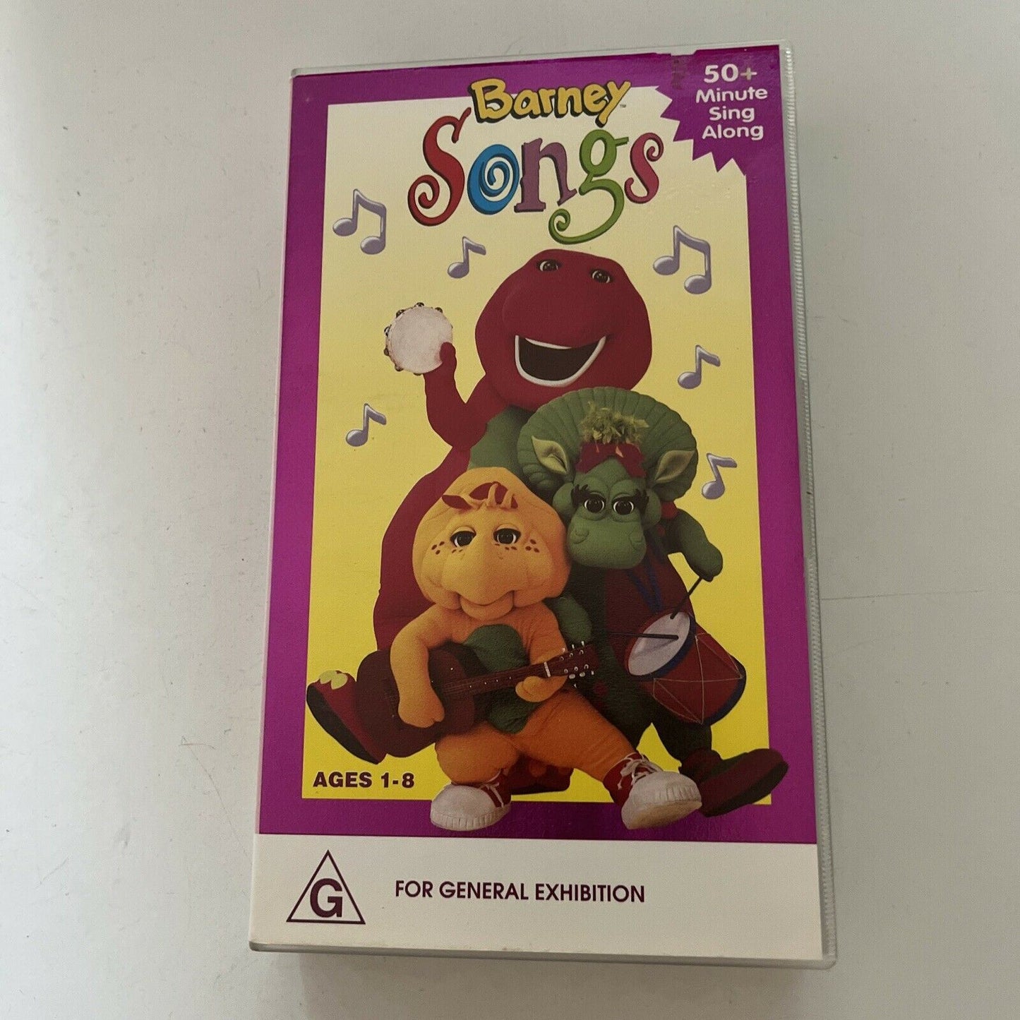 Sing & Dance with Barney / Song & Dance With Barney (VHS, 2000, 2-Tapes) PAL