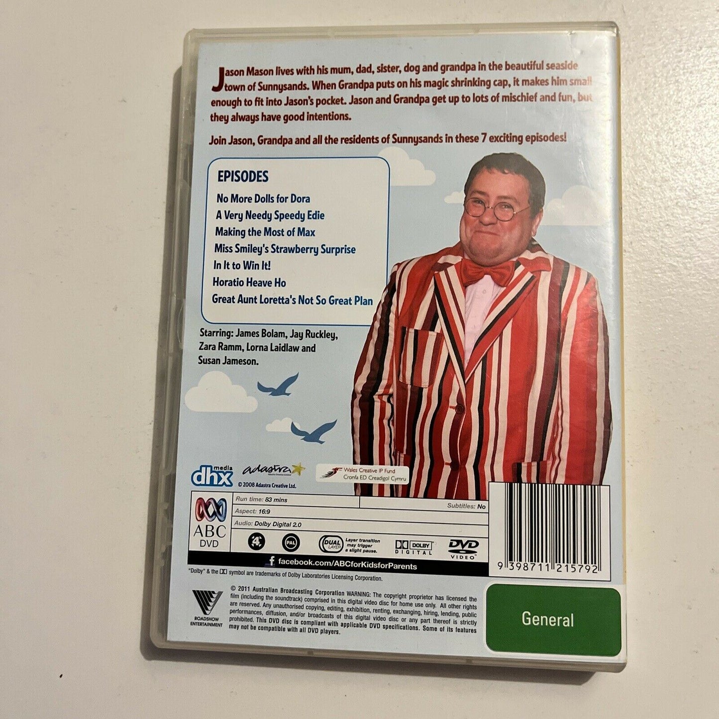 Grandpa In My Pocket - In It To Win It! (DVD, 2011) Region 4