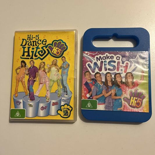 Hi-5: Dance Hits - Volume 2 / Make A Wish (DVD, 2005, 2-Disc) Region 4
