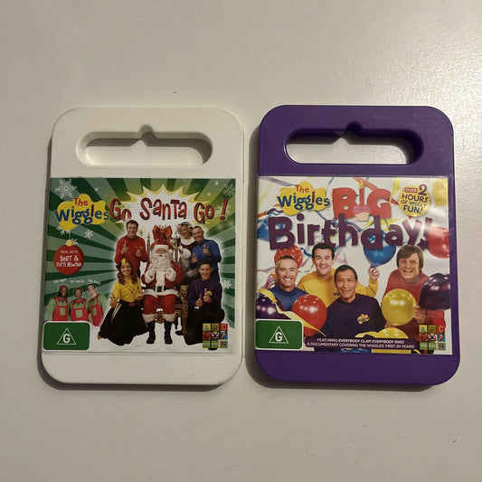 The Wiggles - Go Santa Go / Big Birthday (DVD, 2013) Region 4