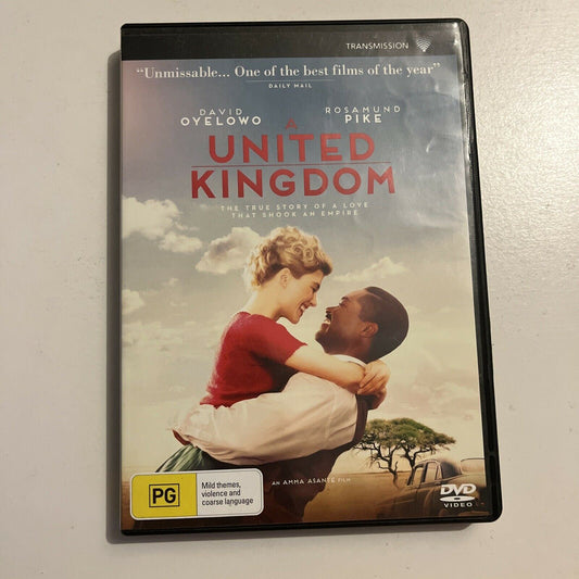 A United Kingdom (DVD, 2017) Rosamund Pike, David Oyelowo Region 4