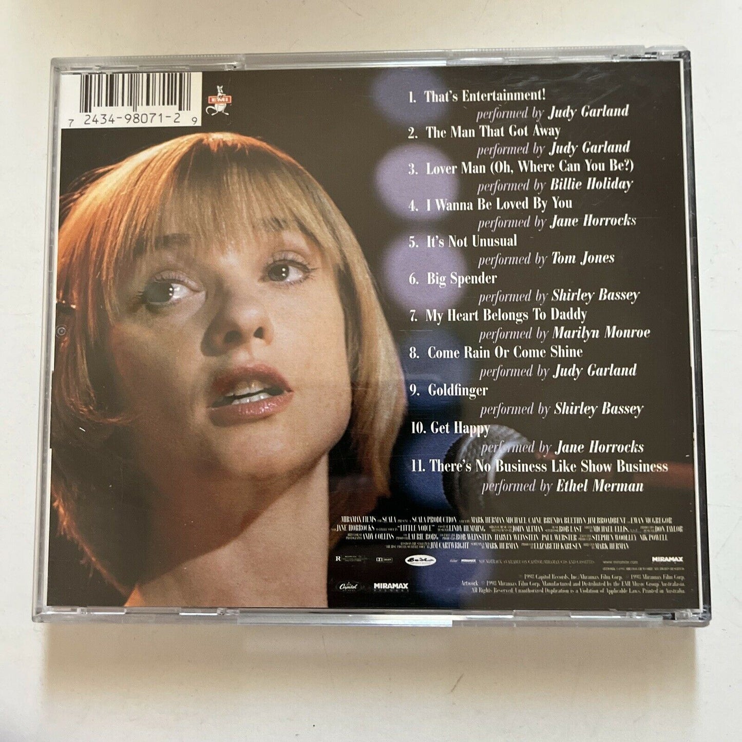 Little Voice - Music From The Miramax Motion Picture (CD, 1998)