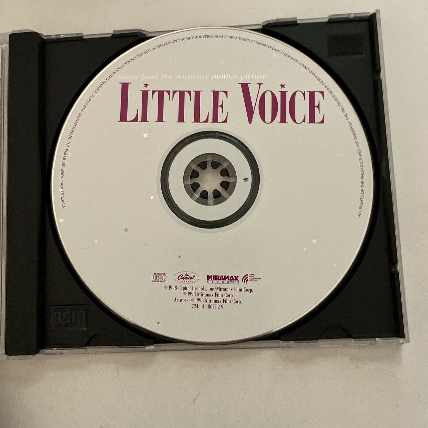 Little Voice - Music From The Miramax Motion Picture (CD, 1998)