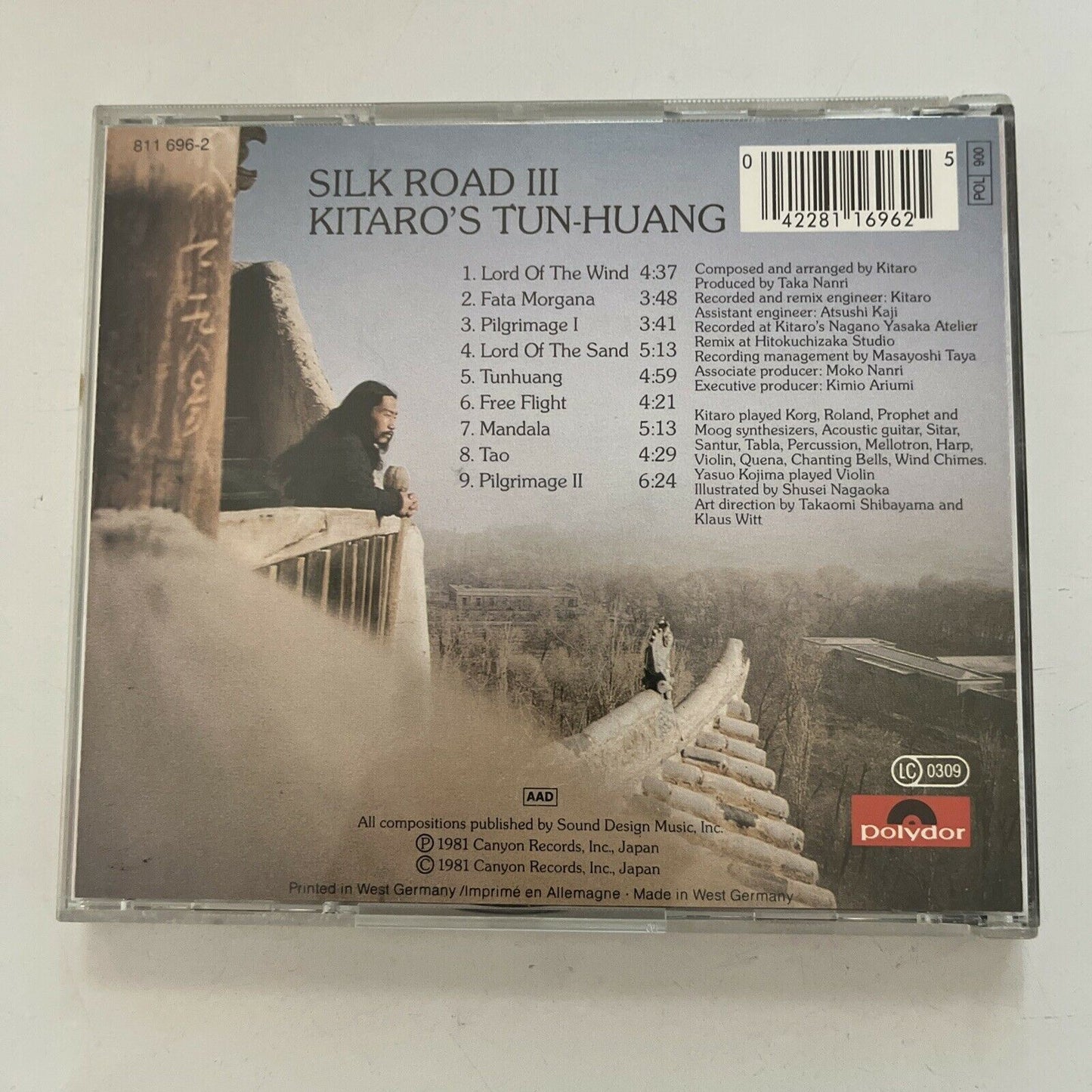 Kitaro - Silk Road III - Tun Huang (CD, 1981)