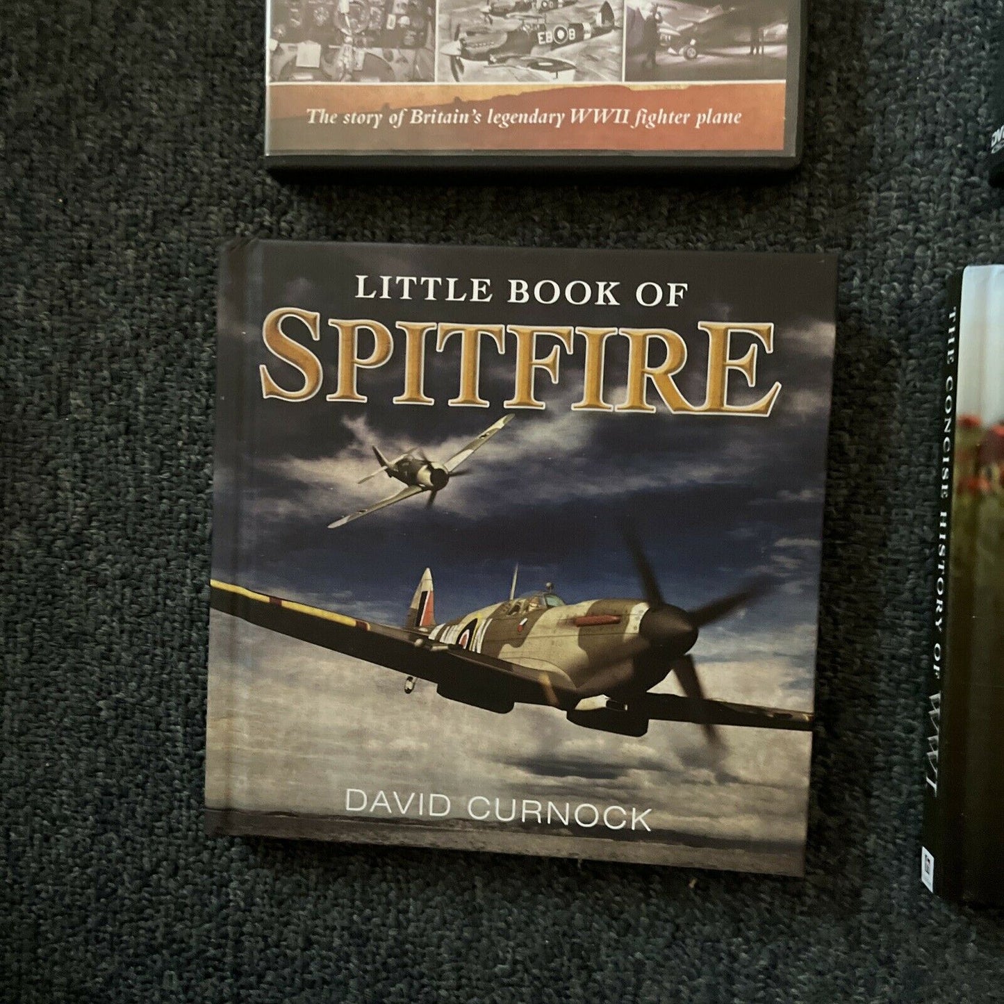 3x Book & DVD Commemoration: Spitfire / WWI / WWII In Colour