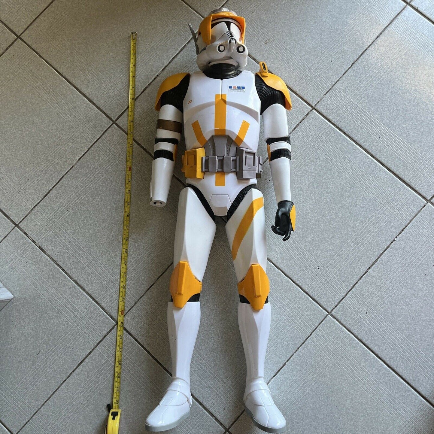 Star Wars Jakks Pacific 79cm 501st legion Clone Trooper 2013 *Missing Right Hand