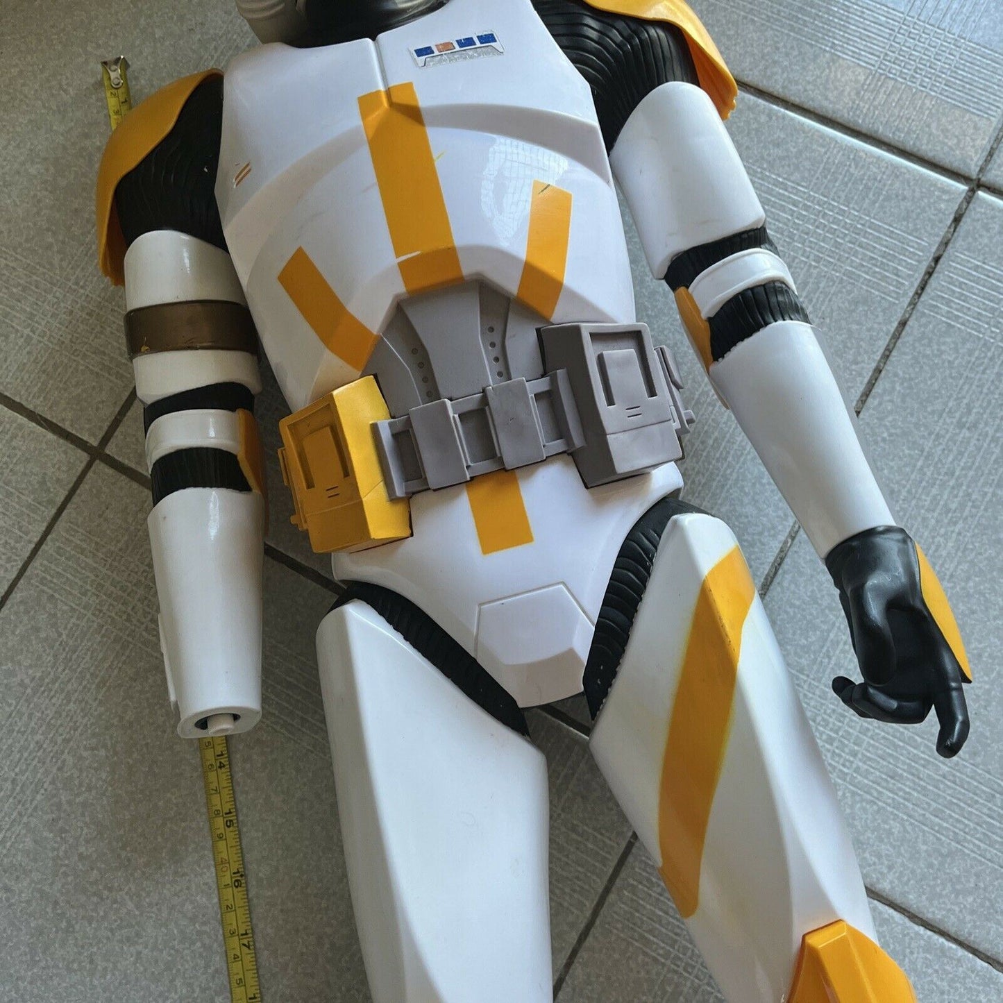 Star Wars Jakks Pacific 79cm 501st legion Clone Trooper 2013 *Missing Right Hand