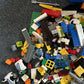 Lego Approx 2.5kg Assorted Bulk Lot With Lego Storage Box City Wheels Parts