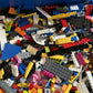 Lego Approx 2.5kg Assorted Bulk Lot With Lego Storage Box City Wheels Parts
