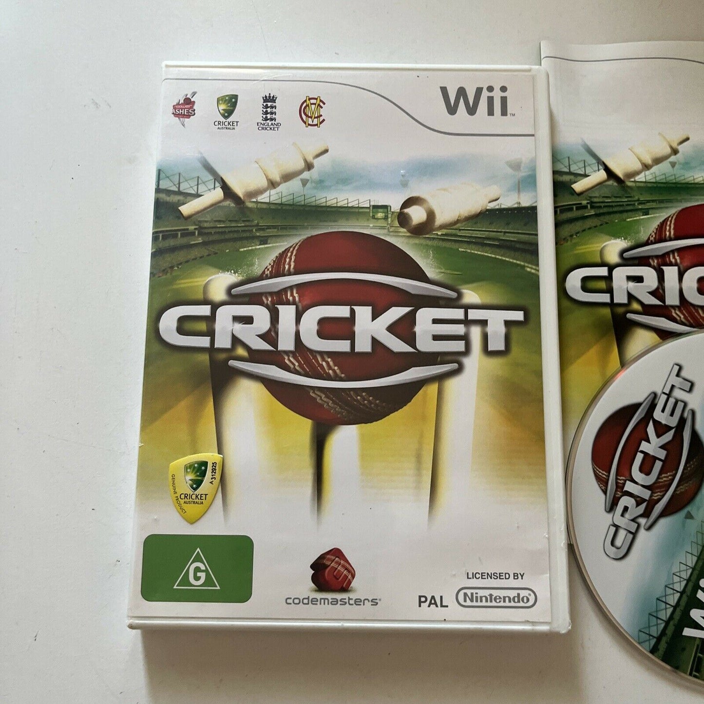 Cricket for Nintendo Wii / Wii U - Complete w Manual PAL