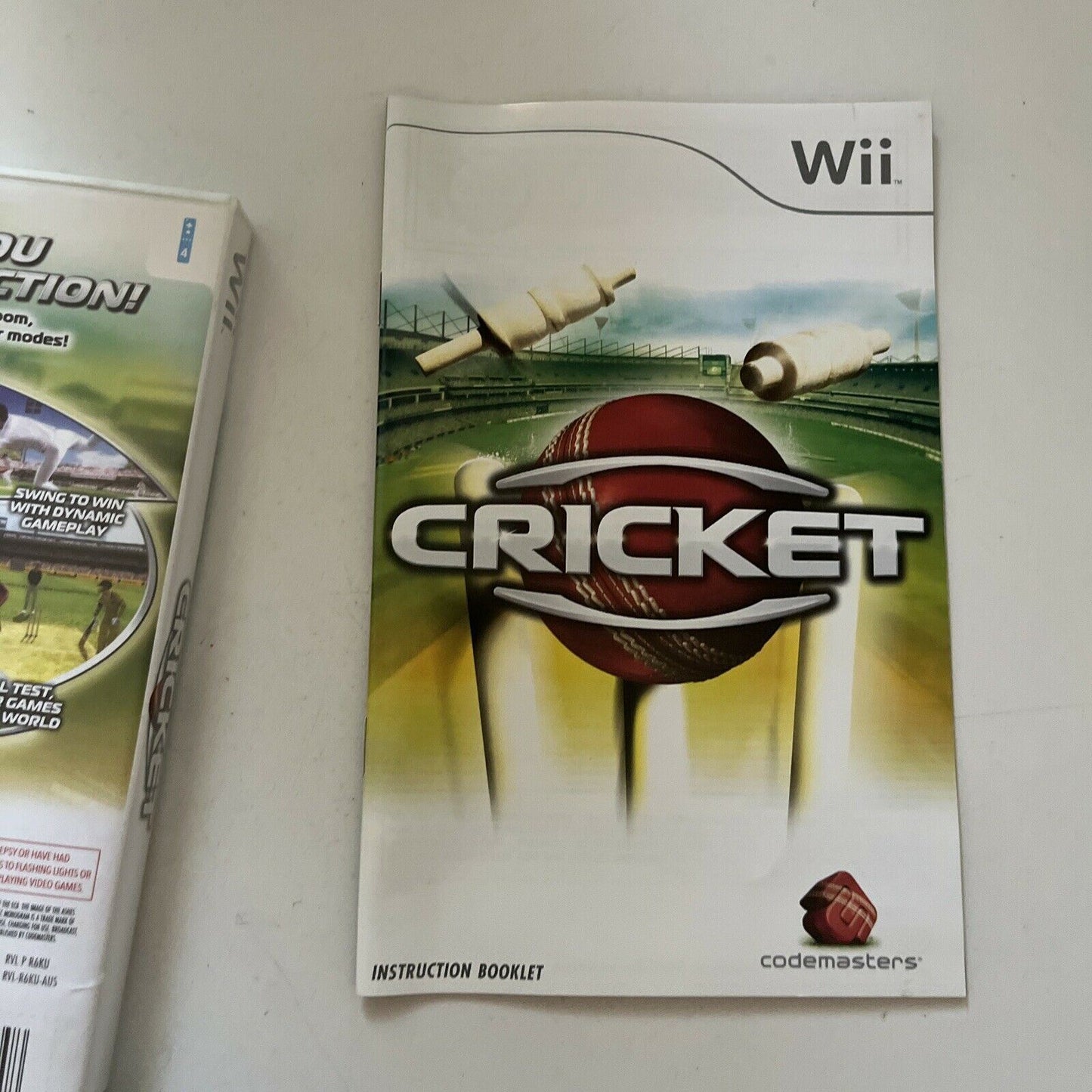 Cricket for Nintendo Wii / Wii U - Complete w Manual PAL