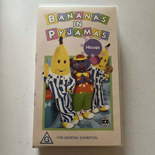 Bananas In Pyjamas - Hiccups (VHS, 1993) PAL