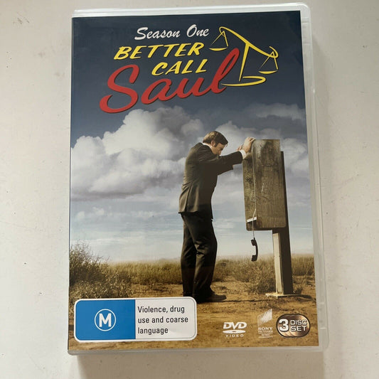 Better Call Saul : Season 1 (DVD, 2015, 3-Disc) Region 4