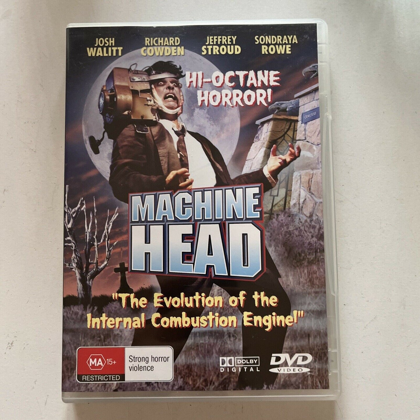 Machine Head (DVD, 2000) Jessica Bartz, Rich Cowden. Horror Film. All Regions