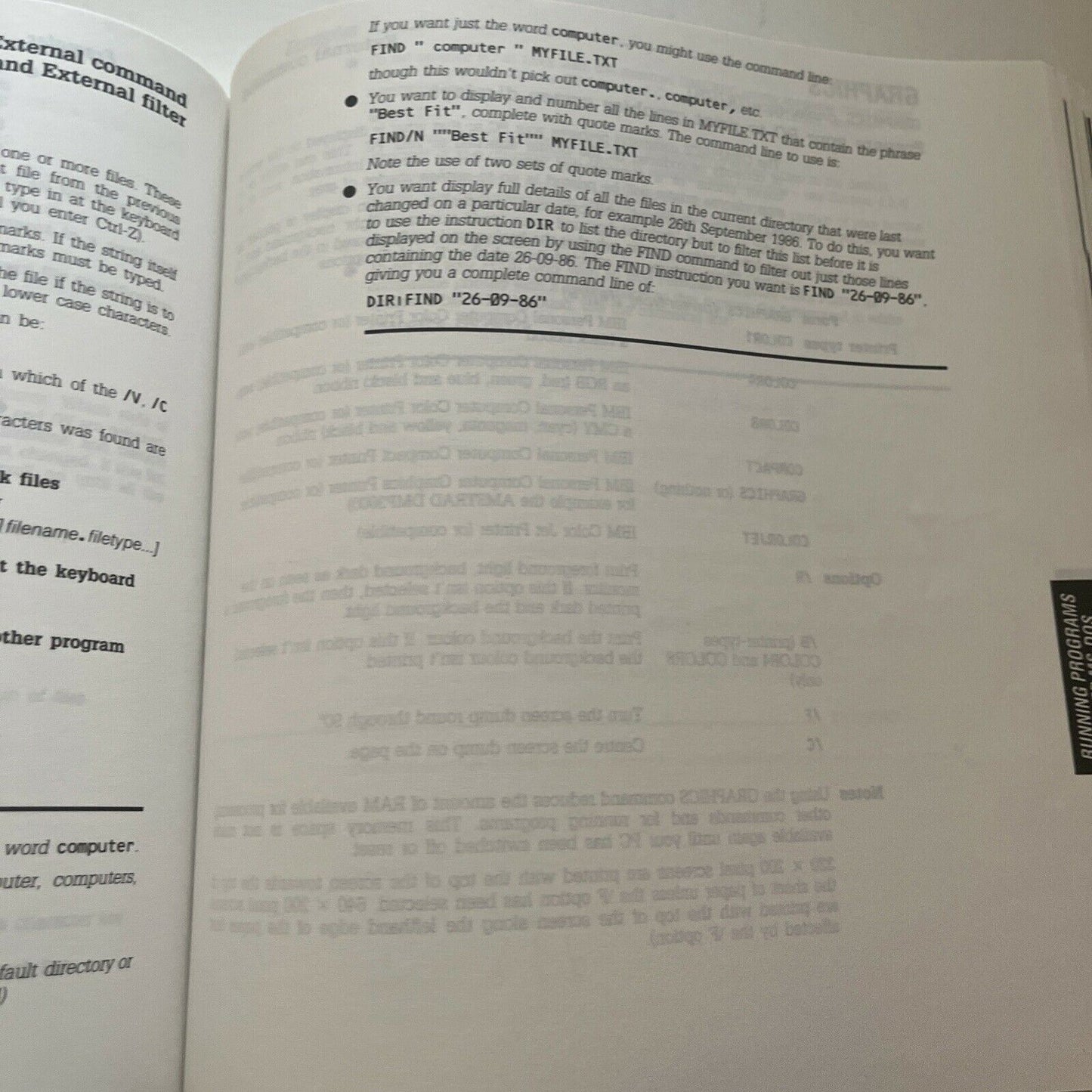 Amstrad PC1512 Personal Computer User Instructions - Book 1 1986