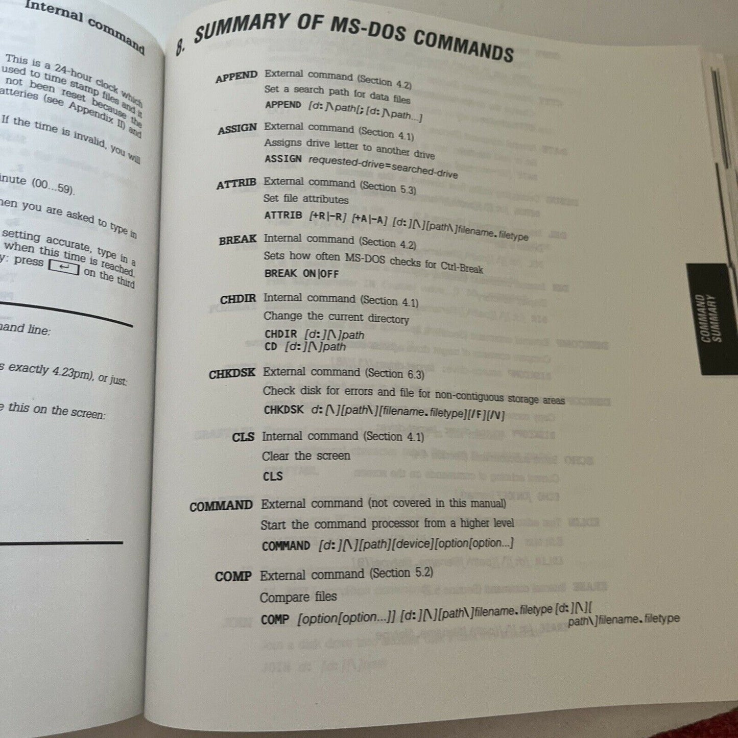 Amstrad PC1512 Personal Computer User Instructions - Book 1 1986