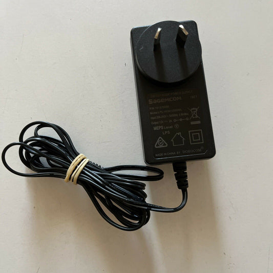 Genuine Sagemcom LPL-H024120200IL AC Adapter 12V 2A
