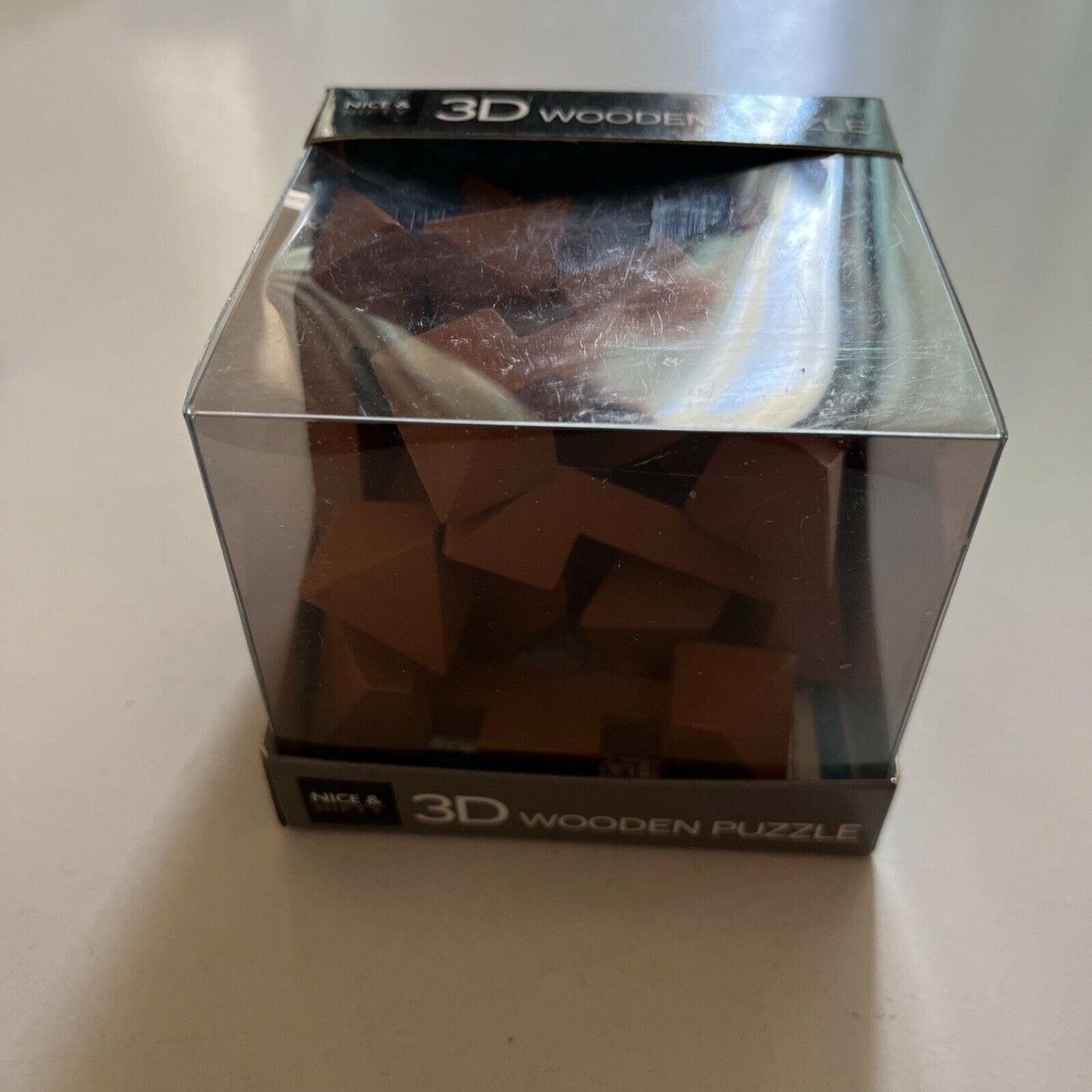 2x Nice & Nifty 3D Wooden Puzzle