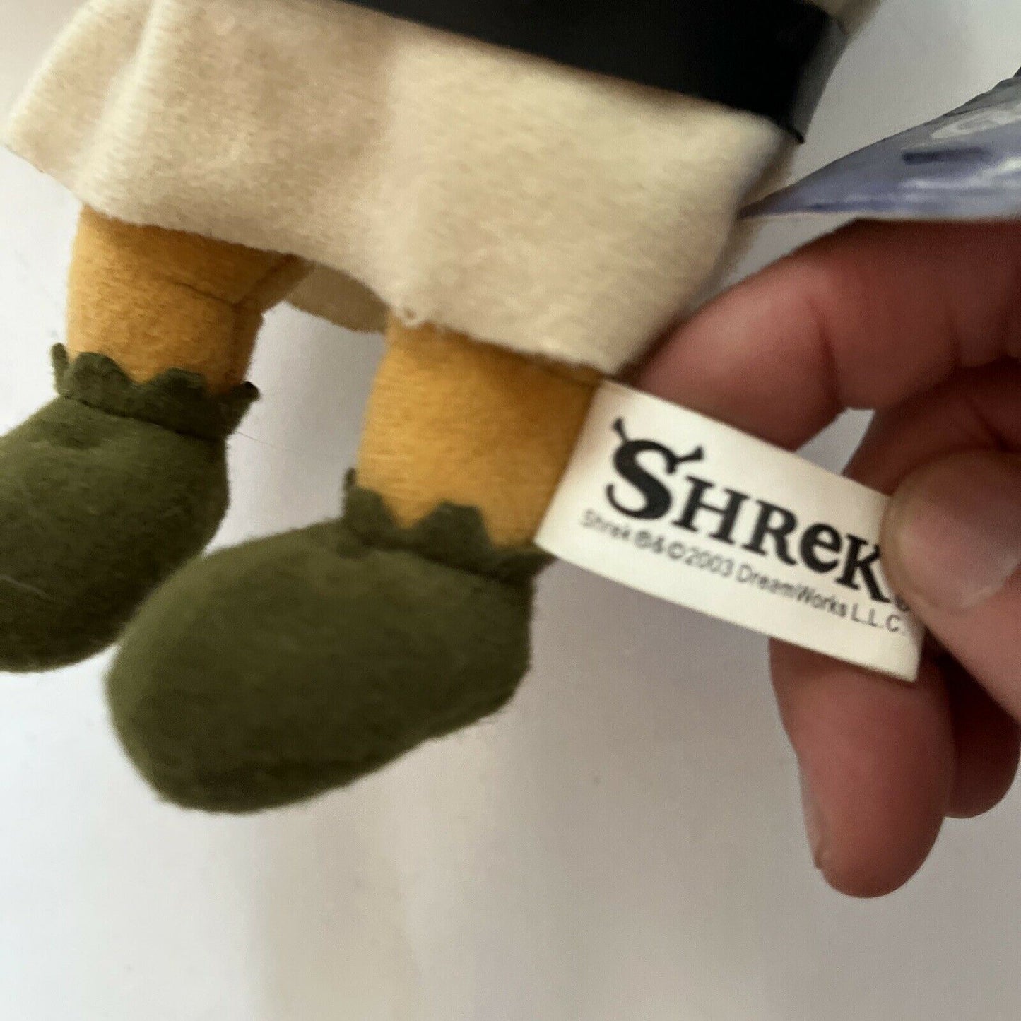 Shrek 7" Push Toy DreamWorks 2003 With Tag