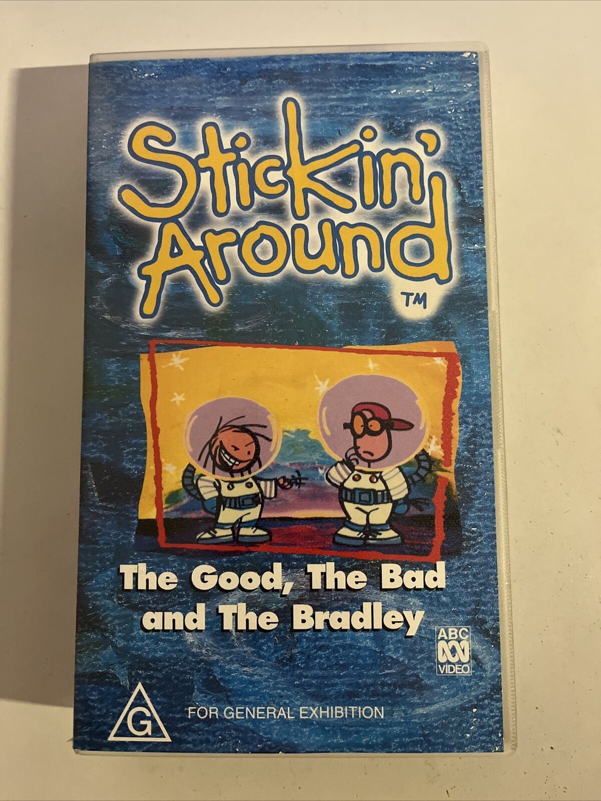 Stickin' Around - The Good, The Bad And The Bradley. VHS PAL 1996 Rare