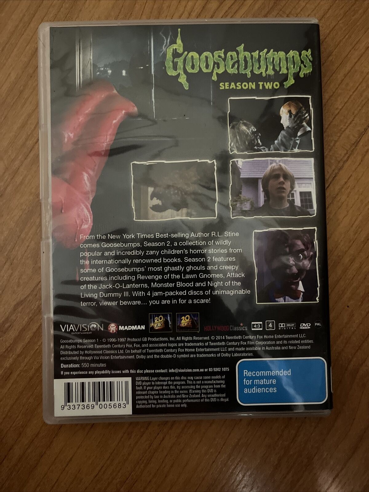 Goosebumps - The Comple Series Collection (Box Set Collection, DVD) Region 4