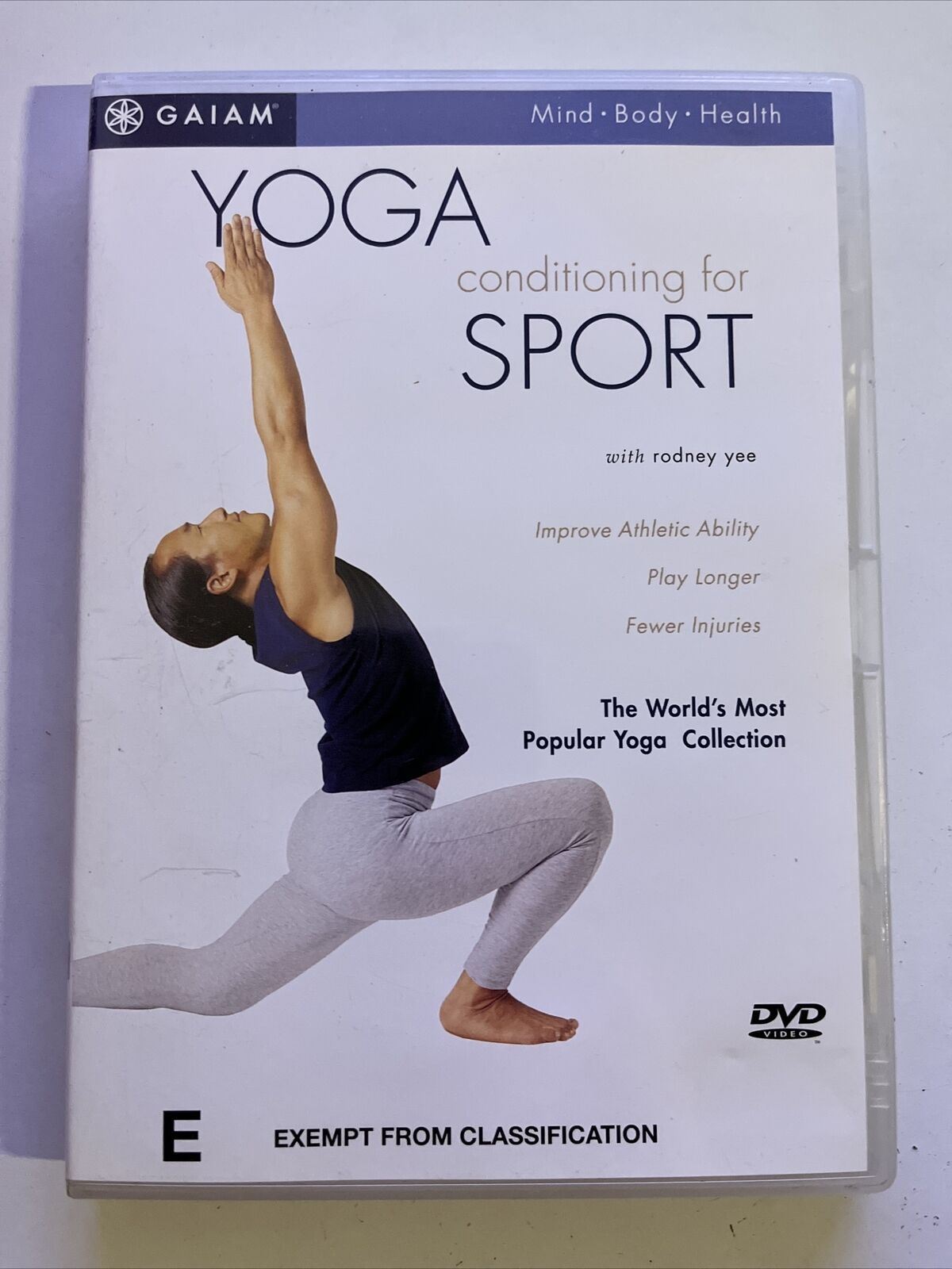 Yoga Conditioning For Sport (DVD) Rodney Yee. Region 4 & 2