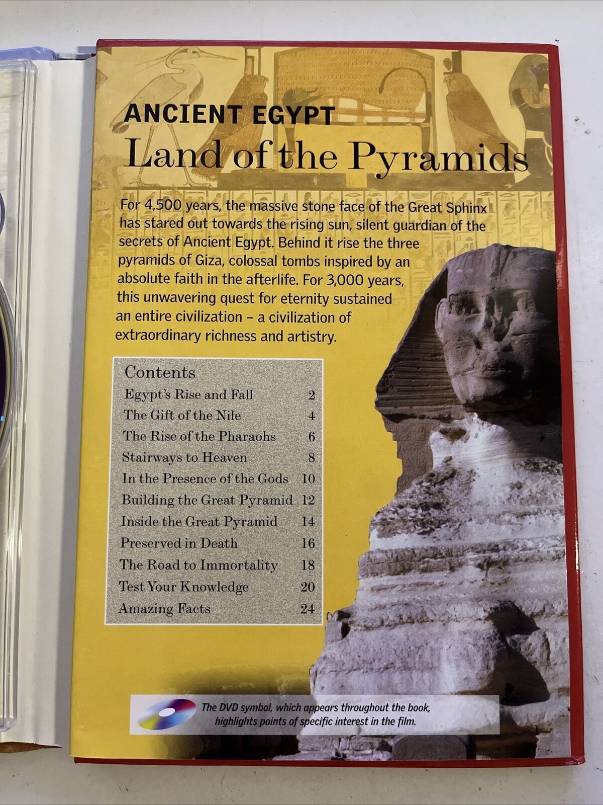 Land Of The Pyramids (DVD) Documentary on Ancient Egypt. Region Free