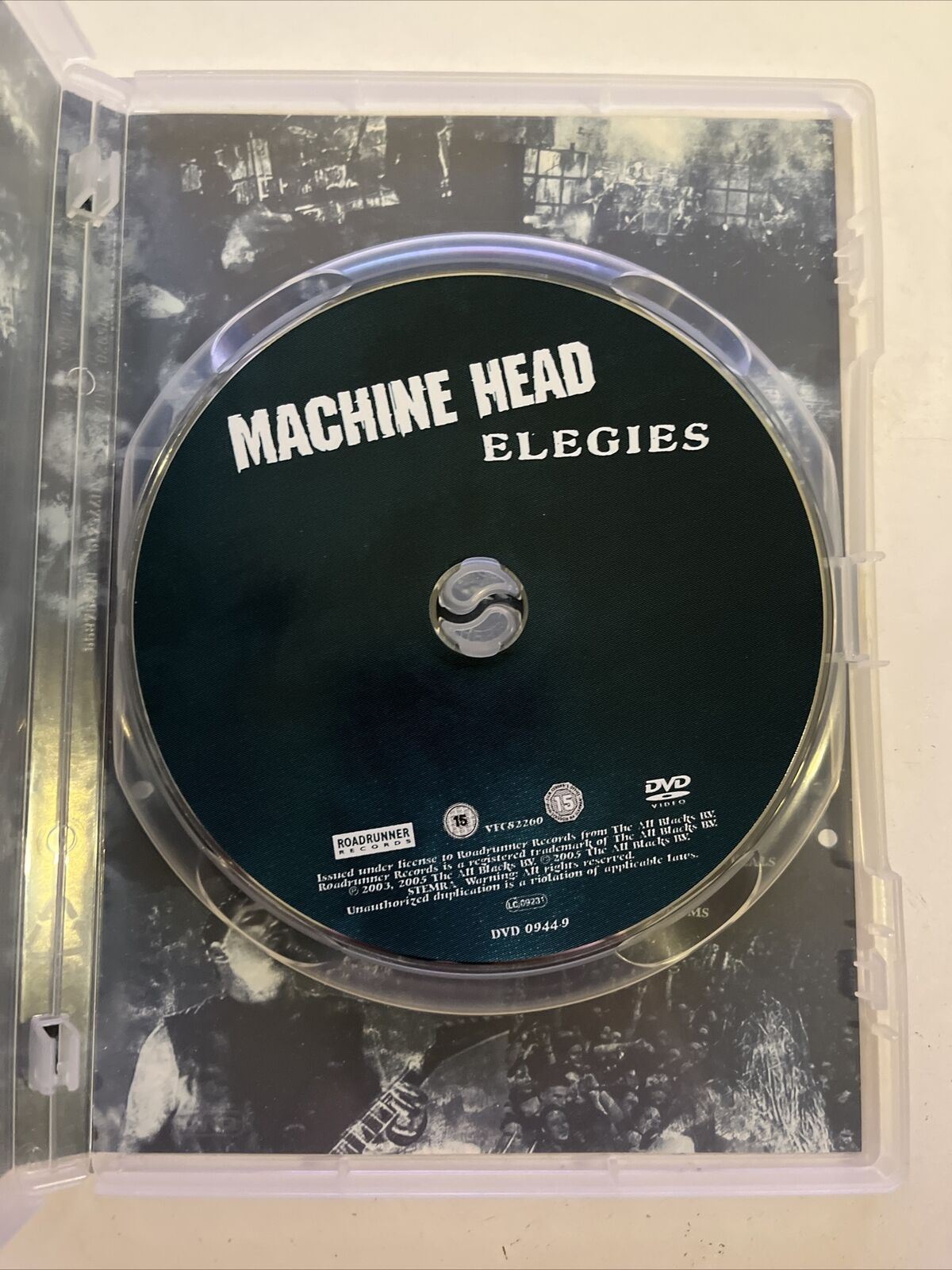 Machine Head - Elegies (DVD, 2005) All Regions