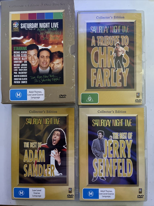 Best Of Saturday Night Live - Chris Farley, Adam Sandler, Seinfeld - DVD Box Set