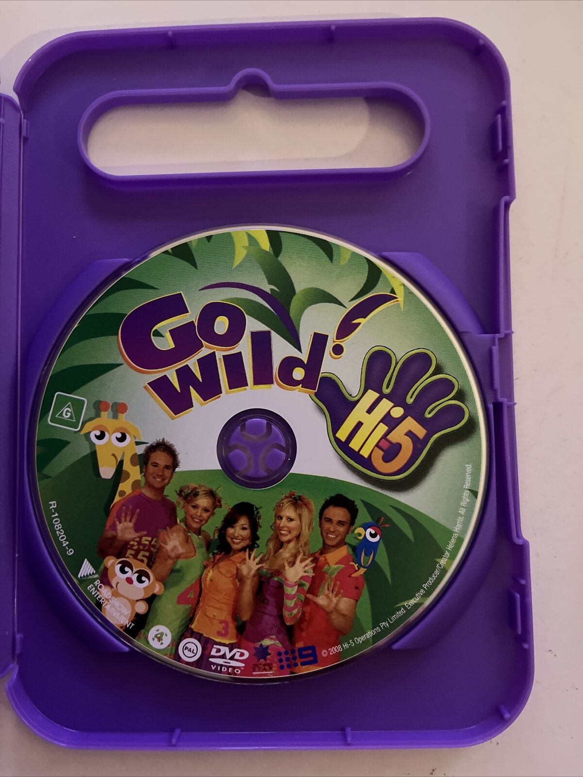 Hi-5 Go Wild + Stop Look Listen (DVD, 2003) Region 4