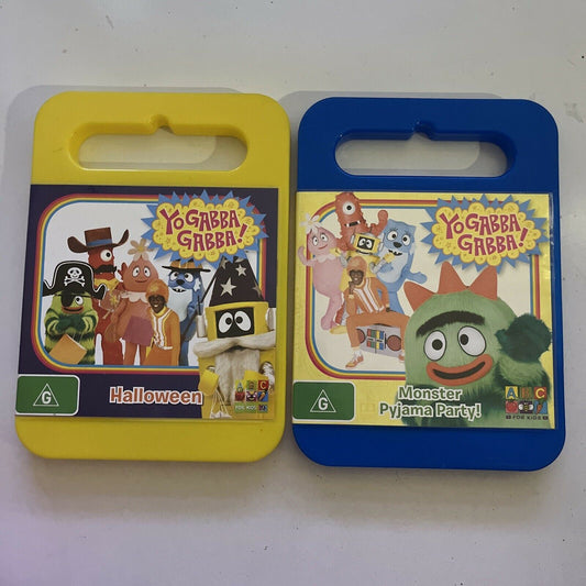 Yo Gabba Gabba! - Halloween + Monster Pyjamas Party (DVD, 2010) ABC. Region 4