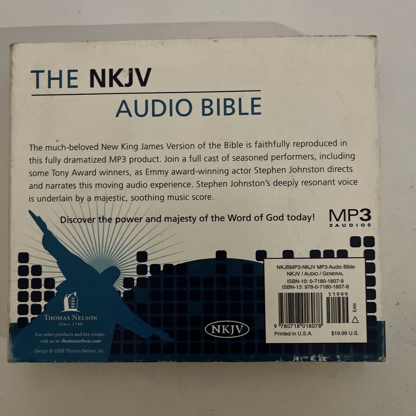 Holy Bible: New King James Version - The NKJV Audio Bible CD MP3 Audio