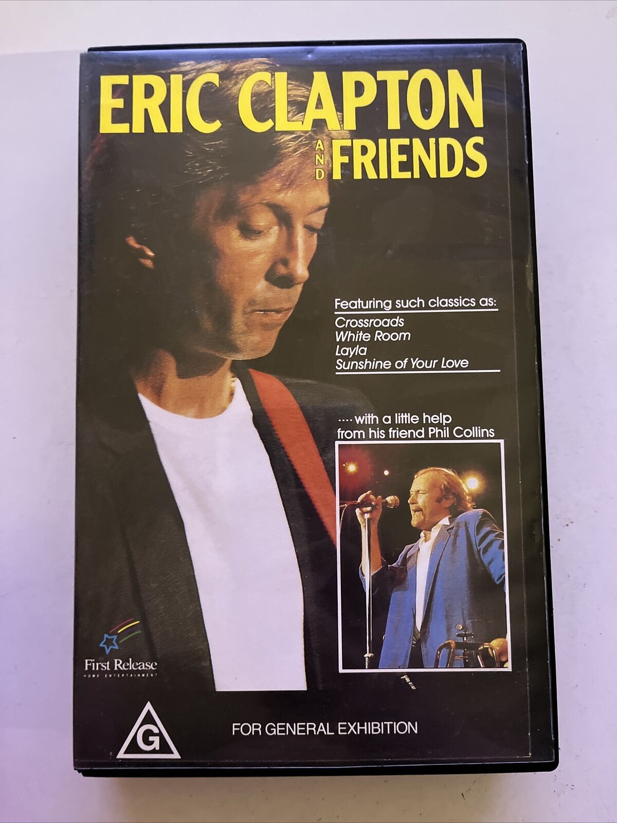 Eric Clapton And Friends (VHS, 1986) PAL