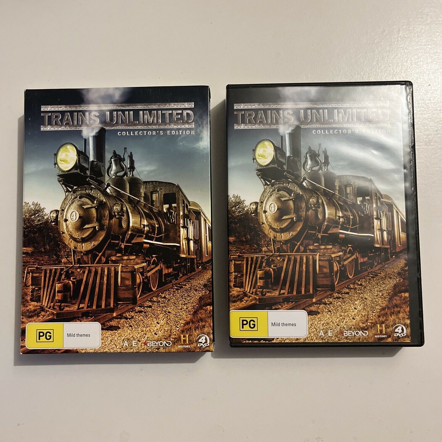 Trains Unlimited - Collector's Edition (DVD, 2019, 4-Disc) Region 4
