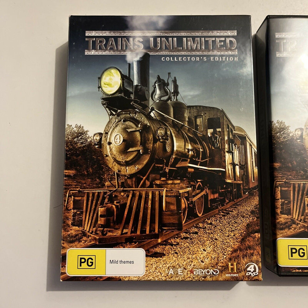 Trains Unlimited - Collector's Edition (DVD, 2019, 4-Disc) Region 4 ...