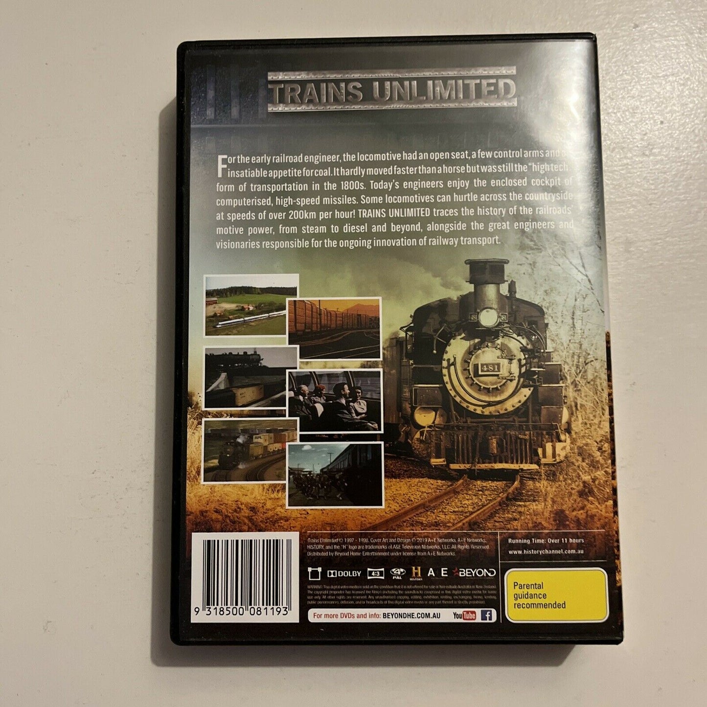 Trains Unlimited - Collector's Edition (DVD, 2019, 4-Disc) Region 4