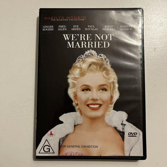 Marilyn Monroe: We're Not Married (DVD, 1952) Region4