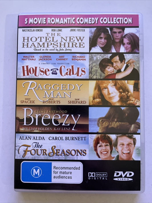 The Hotel New Hampshire, House Calls, Raggedy Man, Breezy, The Four Seasons DVD