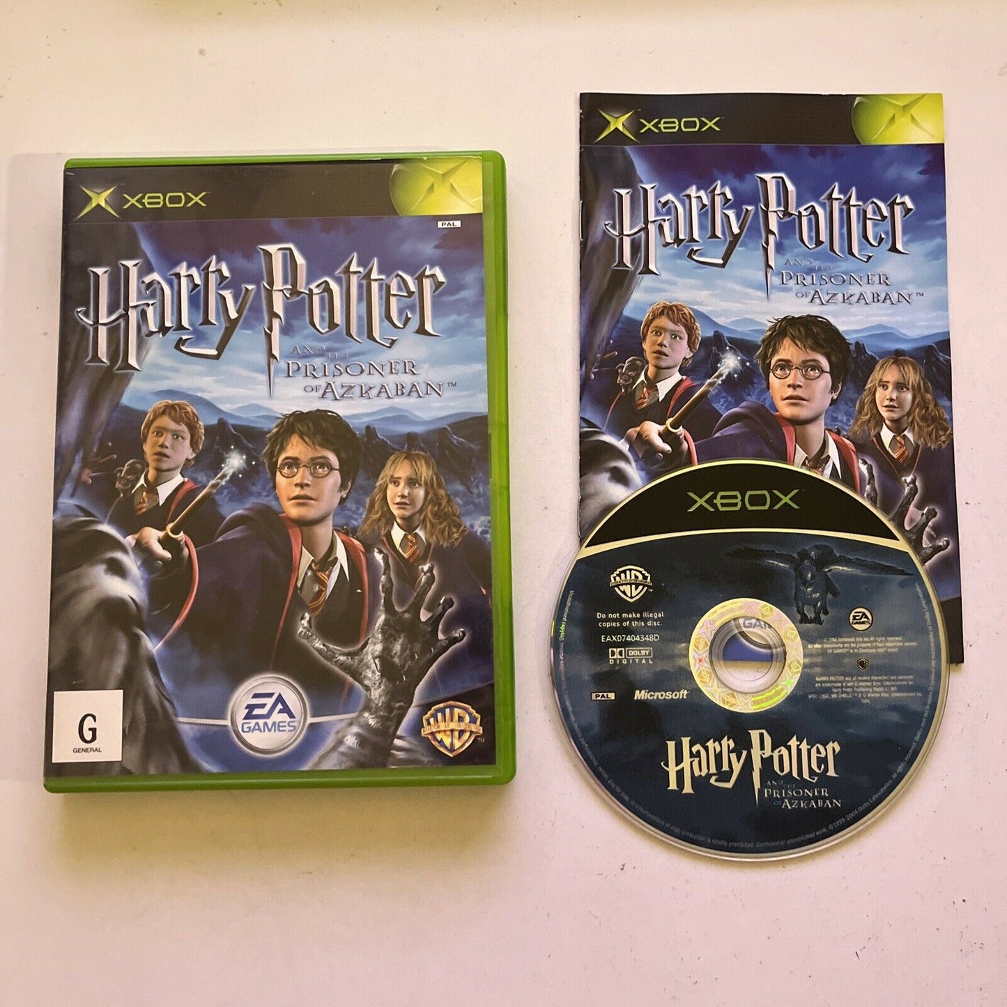 Harry Potter and the Prisoner of Azkaban  - Microsoft Xbox Original Games PAL