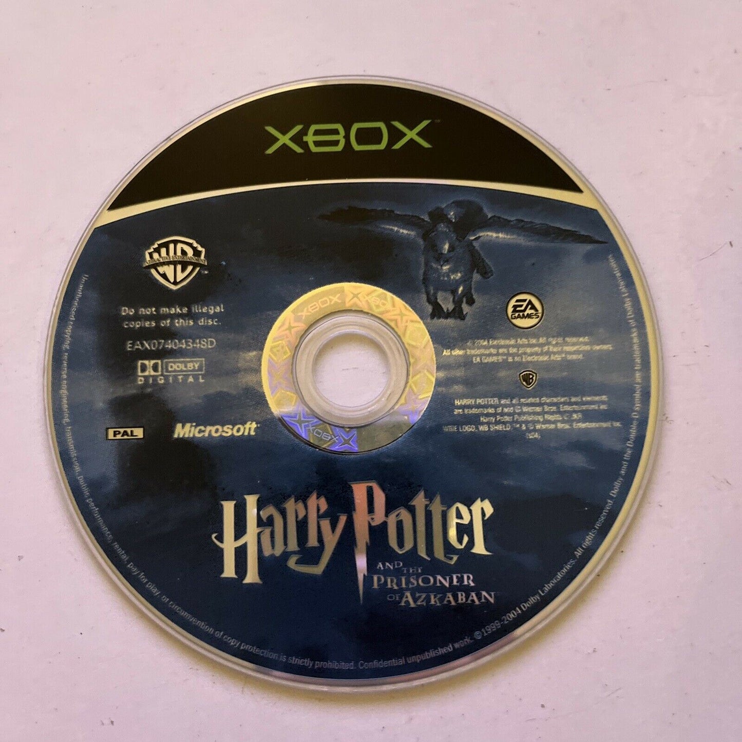 Harry Potter and the Prisoner of Azkaban  - Microsoft Xbox Original Games PAL