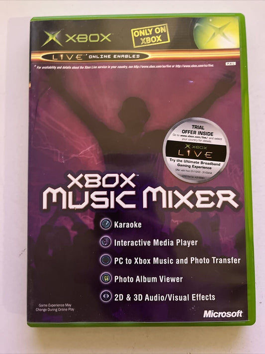 Xbox Music Mixer - Microsoft Xbox Original PAL