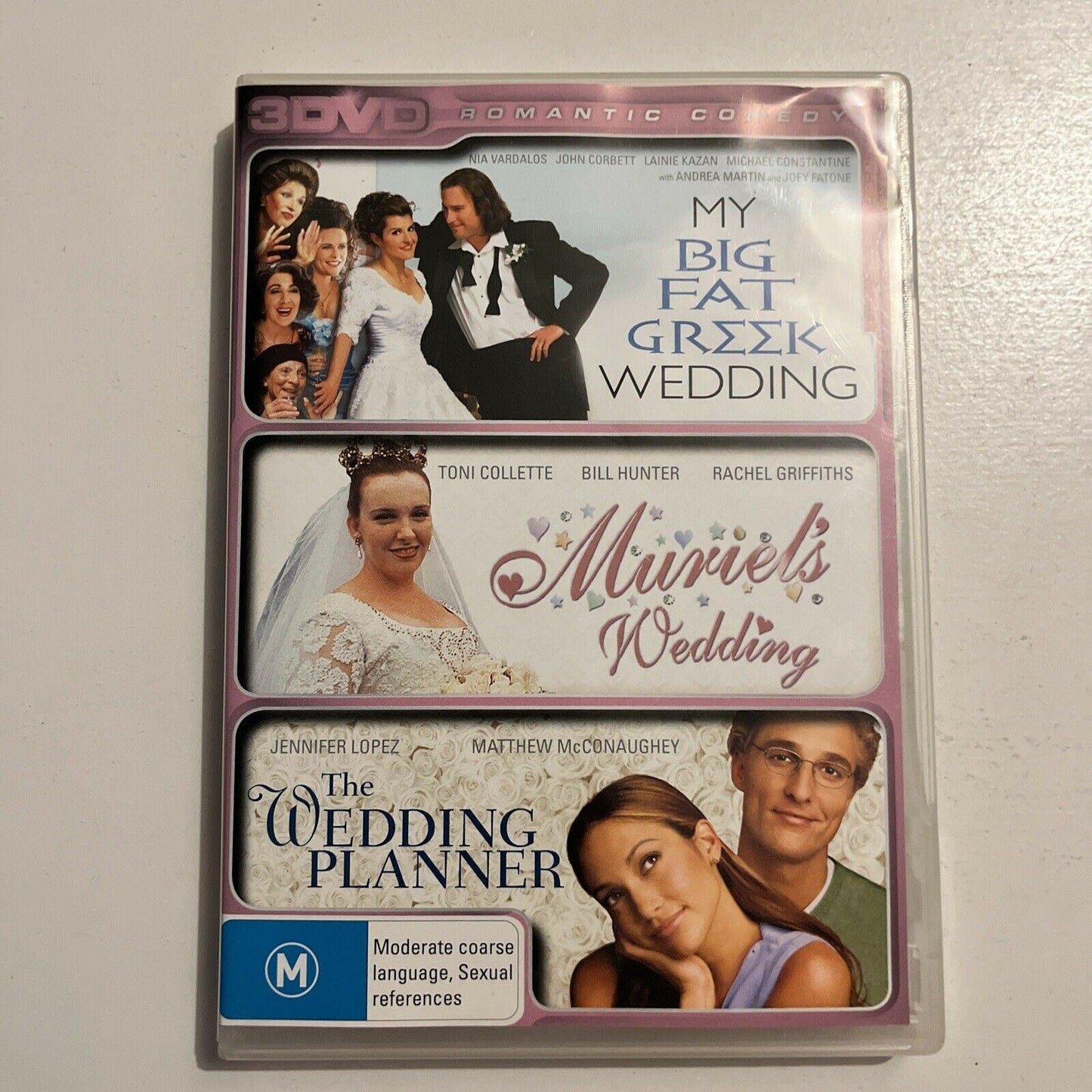 My Big Fat Greek Wedding / Muriel's Wedding / The Wedding Planner DVD Region 4