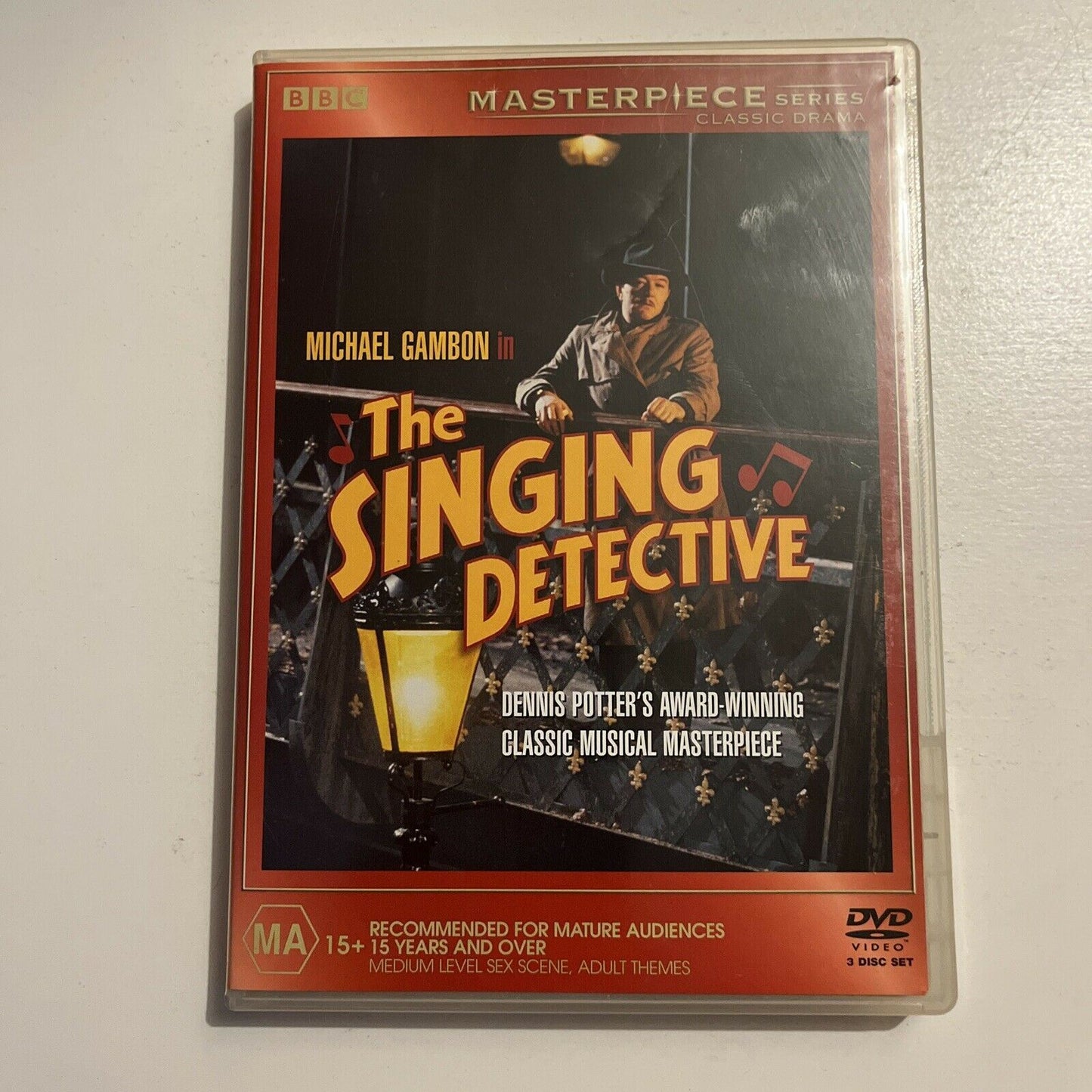 The Singing Detective (DVD, 1986, 3-Disc) Michael Gambon. BBC Region 4