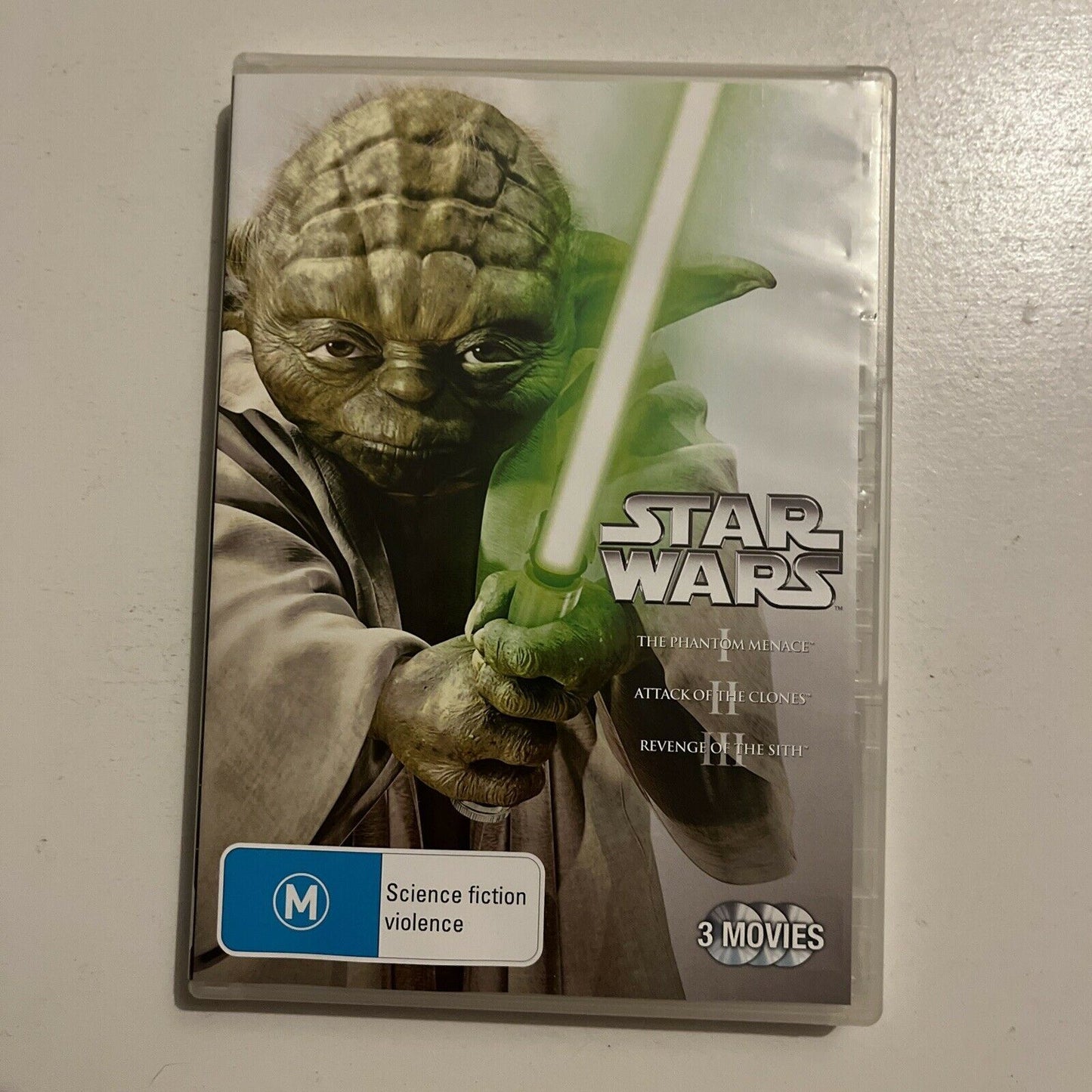 Star Wars Prequels: The Phantom Menace / Attack Of The Clones / Revenge DVD