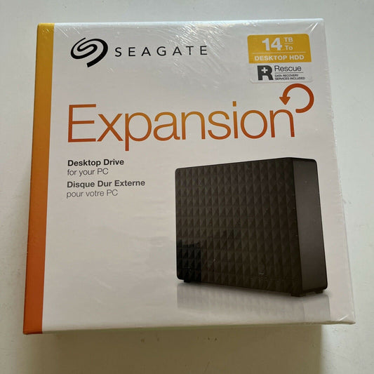 *New* Seagate Expansion 14TB Desktop External Hard Drive 3.5'' USB 3.0 SRD0NF2
