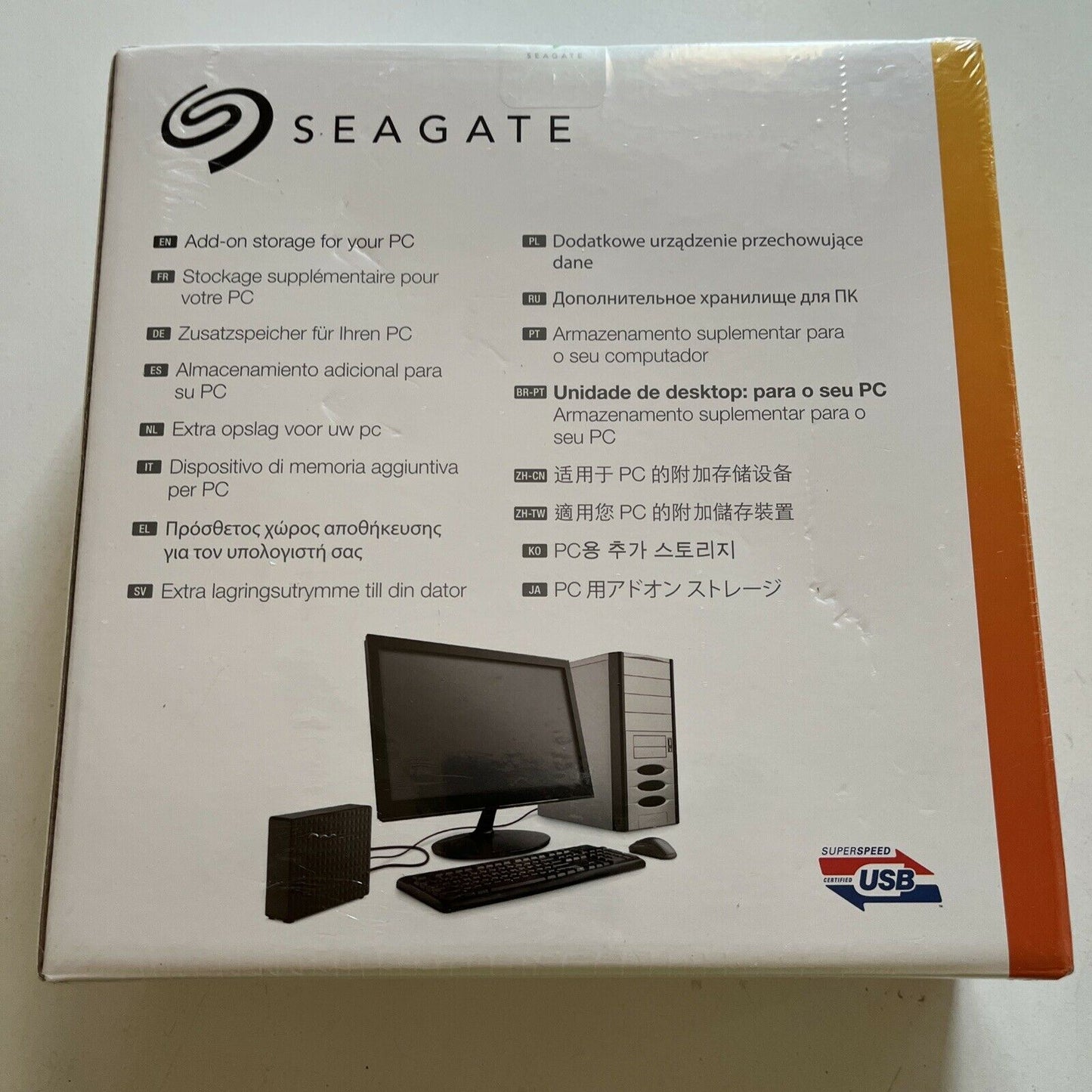 *New* Seagate Expansion 14TB Desktop External Hard Drive 3.5'' USB 3.0 SRD0NF2