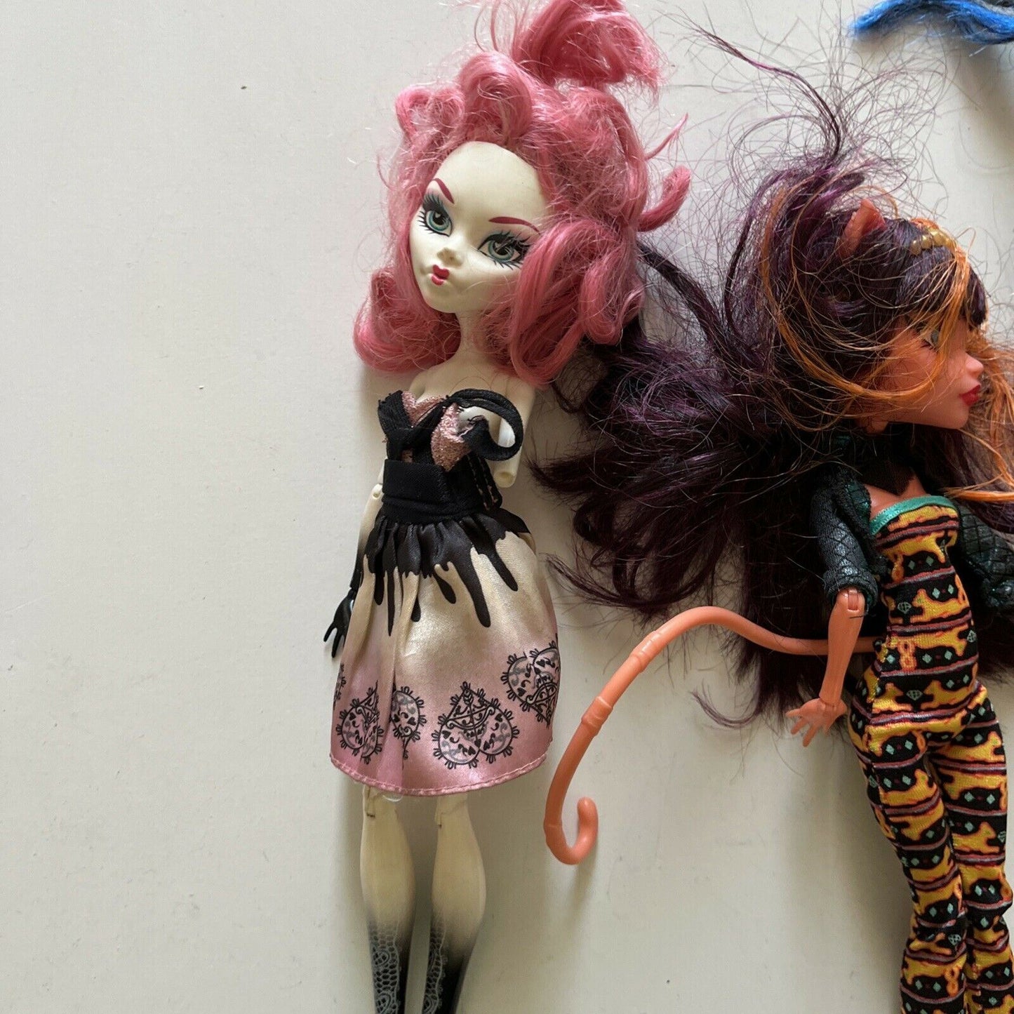 5x Monster High Doll: Sirena Von Boo, Ghoulia Yelps, Robecca steam, *Parts Only*